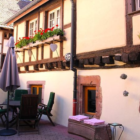 Les Gites Coeur De Vigne Riquewihr Exteriör bild