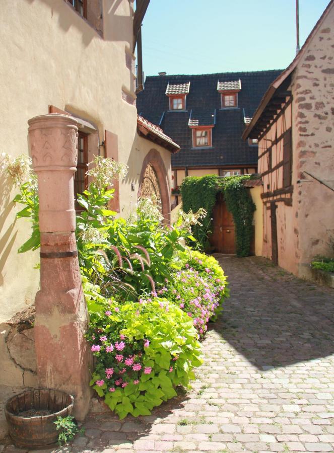 Les Gites Coeur De Vigne Riquewihr Exteriör bild